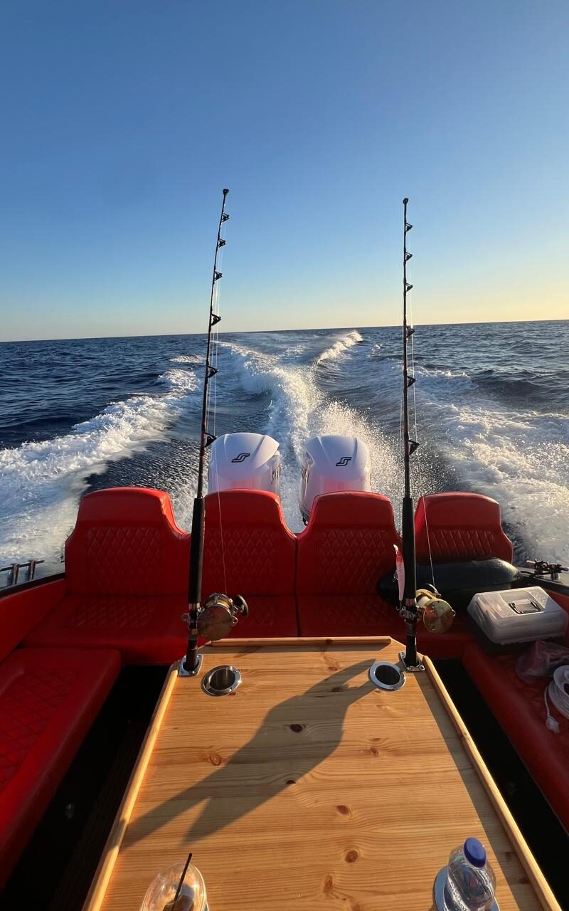 Lines Out aboard SharaBADanga off the Pafos coast